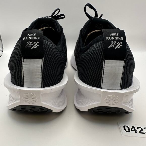 NIKE Women's 12 Interact Run Black/White Running Sneaker fd2292-003 - Picture 6 of 8